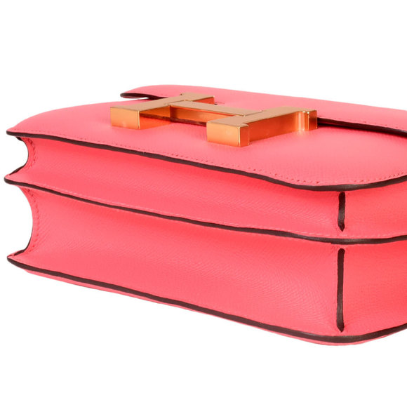 HERMES Constance 3 24 Special Order Rose Azalea Vaux Epson C stamped (manufac... - Picture 4 of 7